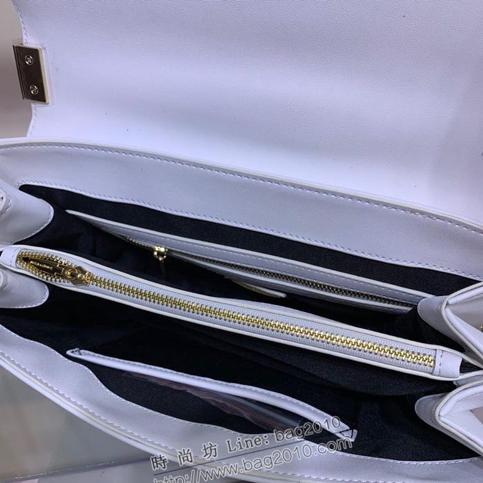 VERSACE女包 專櫃最新款 310666# 進口小牛皮 範思哲鏈條挎包  bfd1011